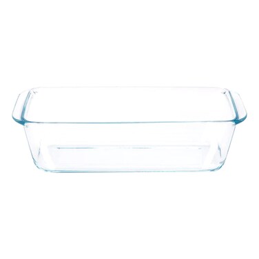 Borosil, Glass Loaf Dish, Transparent, 1.2L