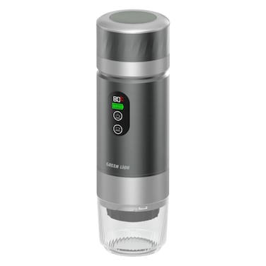 Green Lion Coffee Maker, Grey