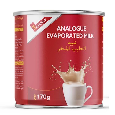 MyChoice Analogue Evaporated Milk, 170G