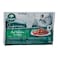 Carrefour Companino Supreme Chef Selection Fish and Vegetable in Sauce Cat Food, 85g Pack of 4