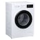 Samsung Front Load Washer WW80FG3M05AW, 8 kg, Hygiene Steam, 1400 rpm, Stainless Steel, White