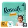 Rascals Premium Taped Nappies, Size 4 (10-15 kg), 36 Count - Hydrolock Core