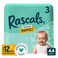 Rascals Premium Taped Nappies, Size 3 (6-11 kg), 44 Count - Hydrolock Core
