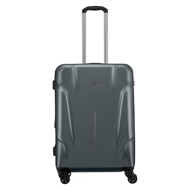 وينغر رايون حقيبة  سفر صلبة بعجلات ، 68 سم - أسود