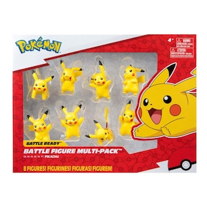 Pokemon Multipack 10 Pack - Pikachu, Squirtle, Bulbasaur, Charmander, Froakie, Yamper, Gible, Growlithe, Oddish, Cinderace