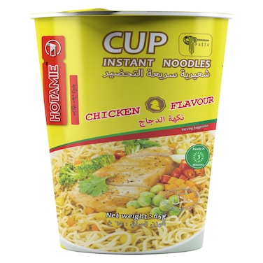 Hotamie Chicken Flavour Instant Noodles Cup, 65g