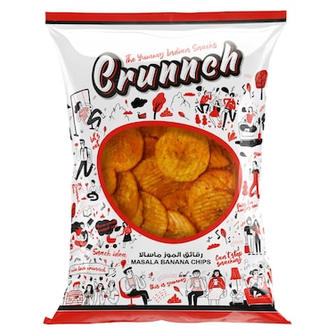 Crunnch Masala Banana Chips, 150g