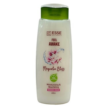 Esse Naturals Feel Awake Shower Cream, Magnolia Bliss, 400ml