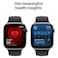 Apple Watch Series 11 42 mm Smartwatch, GPS + Cellular, Space Gray Aluminum Case with Black Sport Band, Medium/Large