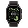 Apple Watch Ultra 3 49 mm Smartwatch, GPS + Cellular, Black Titanium Case with Black/Charcoal Trail Loop, Medium/Large
