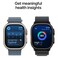 Apple Watch Ultra 3 49 mm , LTE, GPS, Natural Titanium, Trail Loop, Medium/Large