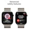 Apple Watch Series 11 42 mm Smartwatch, GPS + Cellular, Natural Titanium Case with Natural Milanese Loop