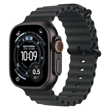 Apple Watch Ultra 3 49 mm , LTE, GPS, Black Titanium, Ocean Band