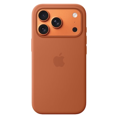 Apple Silicone Case with MagSafe for iPhone 17 Pro, Terra Cotta