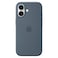 Apple Silicone Case with MagSafe for iPhone 17, Anchor Blue