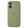 Apple Silicone Case with MagSafe for iPhone 17, Light Moss