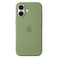 Apple Silicone Case with MagSafe for iPhone 17, Light Moss