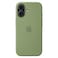 Apple Silicone Case with MagSafe for iPhone 17, Light Moss