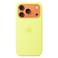 Apple Silicone Case with MagSafe for iPhone 17 Pro, Neon Yellow