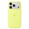 Apple Silicone Case with MagSafe for iPhone 17 Pro, Neon Yellow