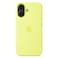 Apple Silicone Case with MagSafe for iPhone 17, Neon Yellow