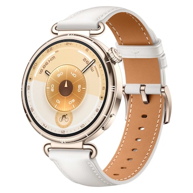 Huawei Watch GT6 41 mm Smartwatch with Konsu Strap, Bluetooth, GPS, White