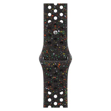 Apple Nike Sport Band for 42 mm Smartwatch, Midnight Black, Medium/Large