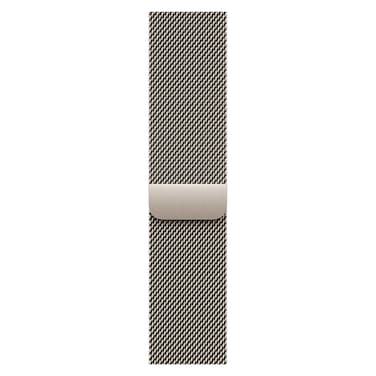 Apple Milanese Loop for 46 mm Smartwatch, Natural, Small/Medium
