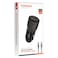 Porodo USB A and USB C Port Car Charger with Type C to C Cable, Grey, 95W