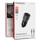 Porodo USB A and USB C Port Car Charger with Type C to C Cable, Grey, 95W
