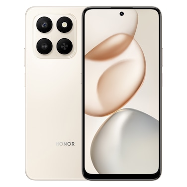 Honor X7d Smartphone, 128 GB, Desert Gold, Dual SIM, 6 GB RAM, 5G