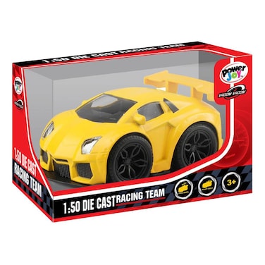 Power Joy Vroom Diecast Racing Team Car Toy