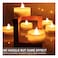 LED Tea Light Candles Set, Pack of 24