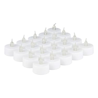 LED Tea Light Candles Set, Pack of 24