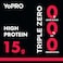 YoPro Protein Yogurt, Triple Zero Strawberry Flavoured High Protein Yogurt, Fat Free Milk, 150g