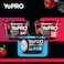 YoPro Protein Yogurt, Triple Zero Strawberry Flavoured High Protein Yogurt, Fat Free Milk, 150g
