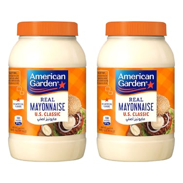 American Garden U.S. Classic Real Mayonnaise, 887 ml Pack of 2