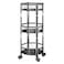 فيلينجز  عربة ذات 3 طبقات من الفولاد ، 37x88 سم