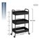 Feelings Steel 3 Tier Rectanglar Trolley, 77cm