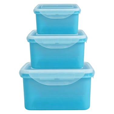 Feelings Plastic Food Container Set, 3 PCS