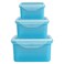 Feelings Plastic Food Container Set, 3 PCS