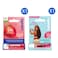 Labello Lip Balm, Strawberry Shine, 4.8g + Disney Princess Moana Lip Balm, Watermelon Sorbet, 4.8g