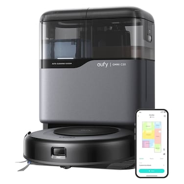 eufy Robot Vacuum Cleaner Omni C20, Black