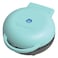Nutricook Mini Waffle Maker, Aqua Marine, Quick Heating