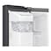 Samsung Bespoke AI Side-by-Side Refrigerator RS90F64D1, Black Doi, 615 L, 2 Doors