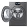 Samsung Front Load Washer Dryer WD90F18BCSGU, 18.5/9.5 kg, 7 inch LCD Display, 1100 rpm, Wi-Fi Embedded, Dark Steel