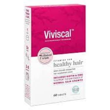 VIVISCAL HAIR GROWTH TABLETS 60`S