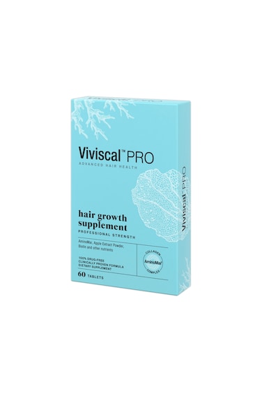 Viviscal Pro Hair Growth Supplement for Men and Women with Iron, Zinc, Vitamin C, Nourish Thinning Hair and Increase Hair Thickness, Hair Multivitamins for Men and Women - 60 Count