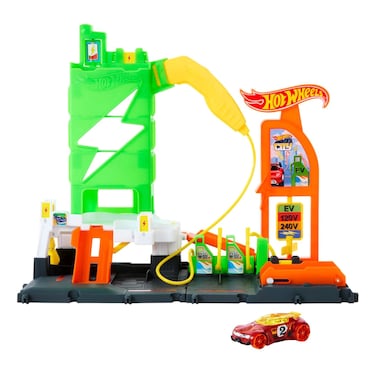Hot Wheels City Super Recharge Fuel Station