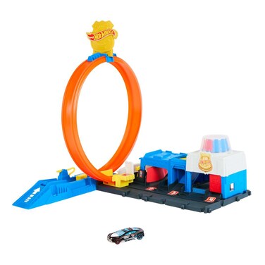 Hot Wheels City Super Police Station Playset